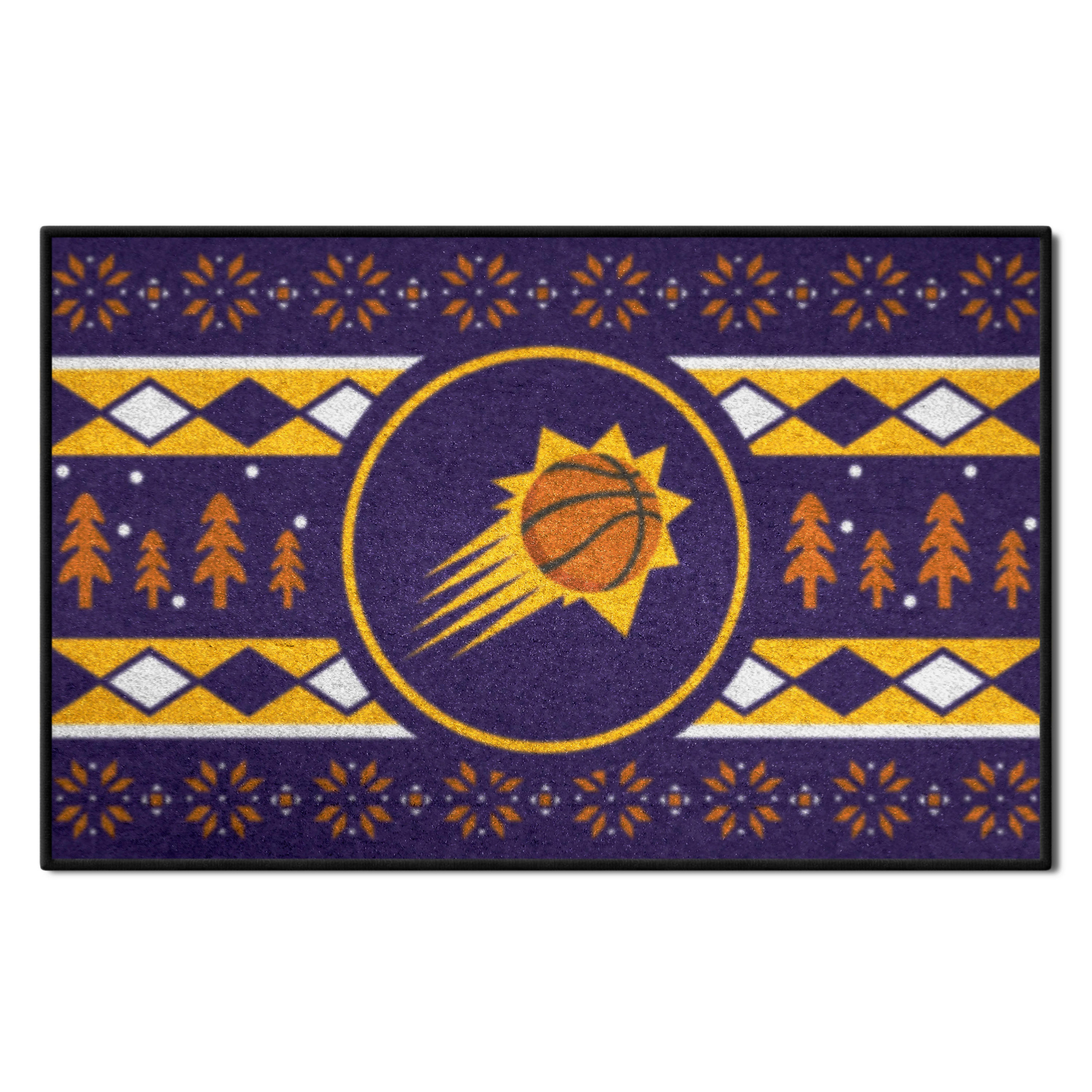 Orange NBA Phoenix Suns Rectangular Sweater Starter Mat 30" x 19